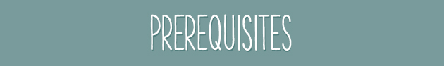 Acting Class Prerequisites
